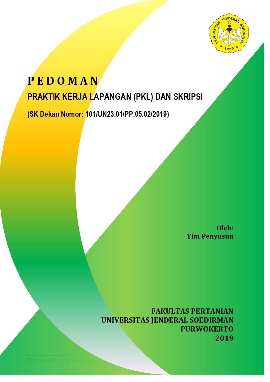 Pedoman Penulisan PKL dan Skripsi – Sosial Ekonomi Pertanian